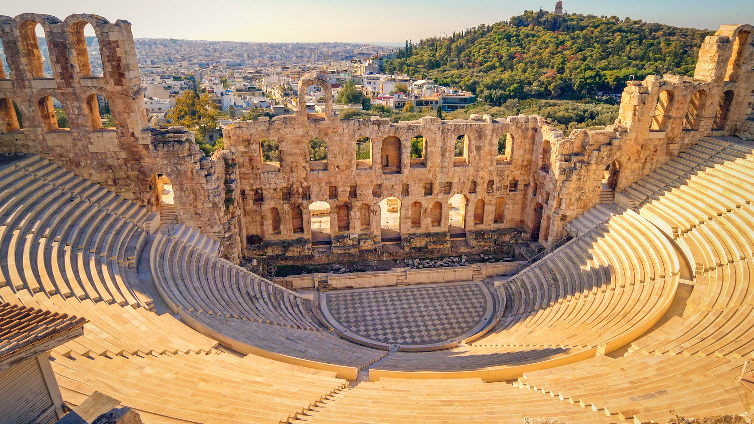 Theatre of Dionysus in Athens, Greece